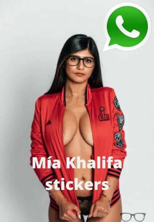 Mia Khalifa stickers nude